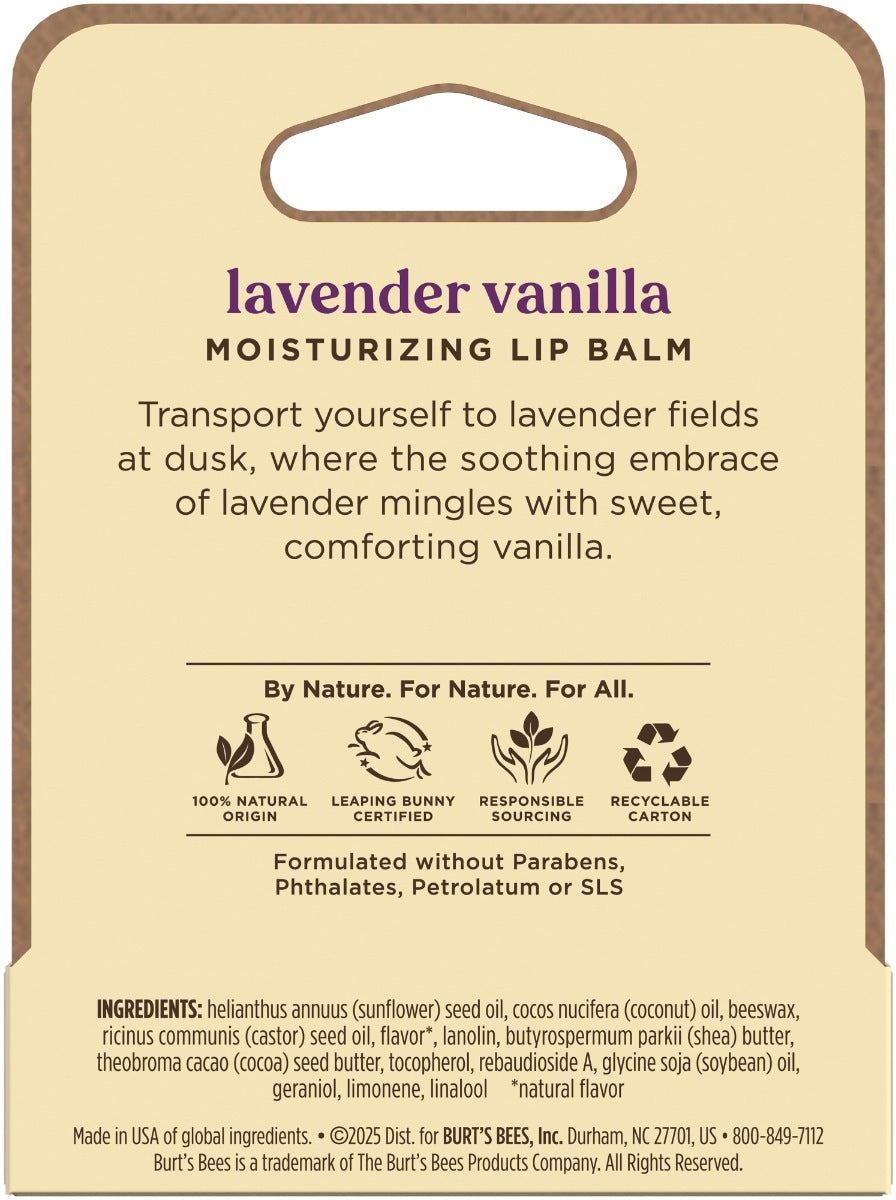 Lavender Vanilla Lip Balm